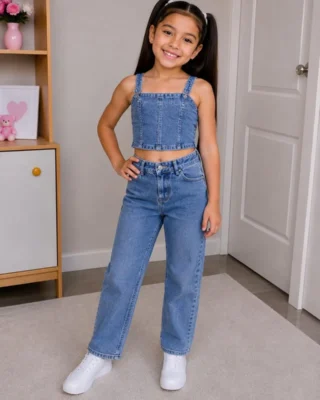 Set jean azul
