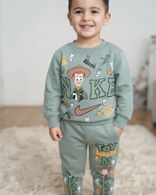 Conjunto sudadera, verde